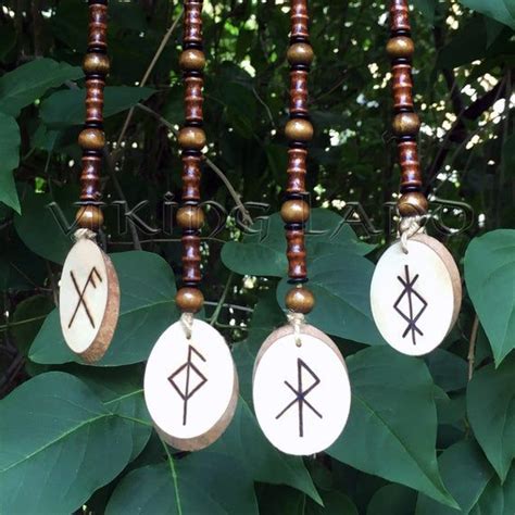 Runic amulets for wellness and preservation